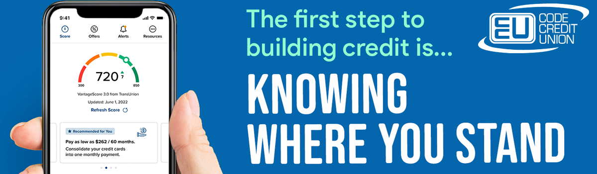 The first step to building credit is knowing where you stand.