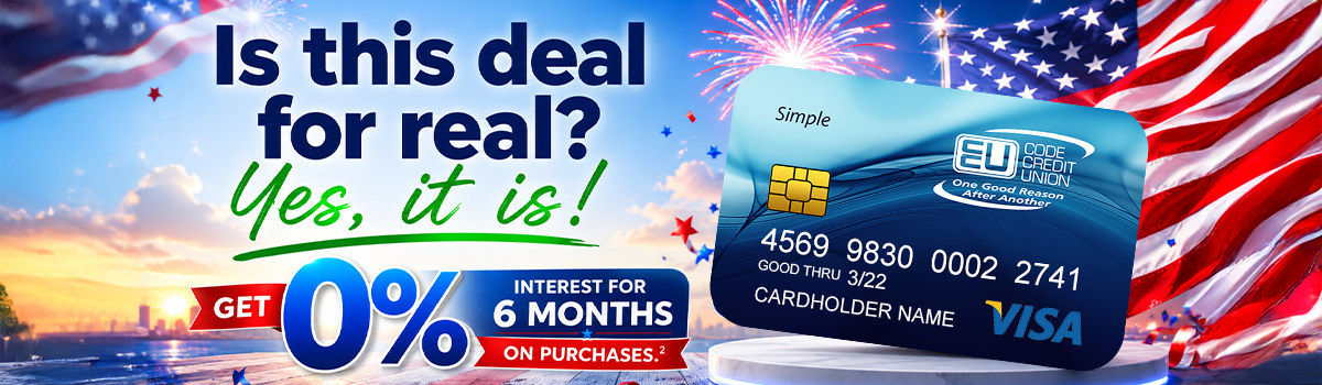 is this deal for real? yes it is! get 0% interest for 6 months on purchases^2
